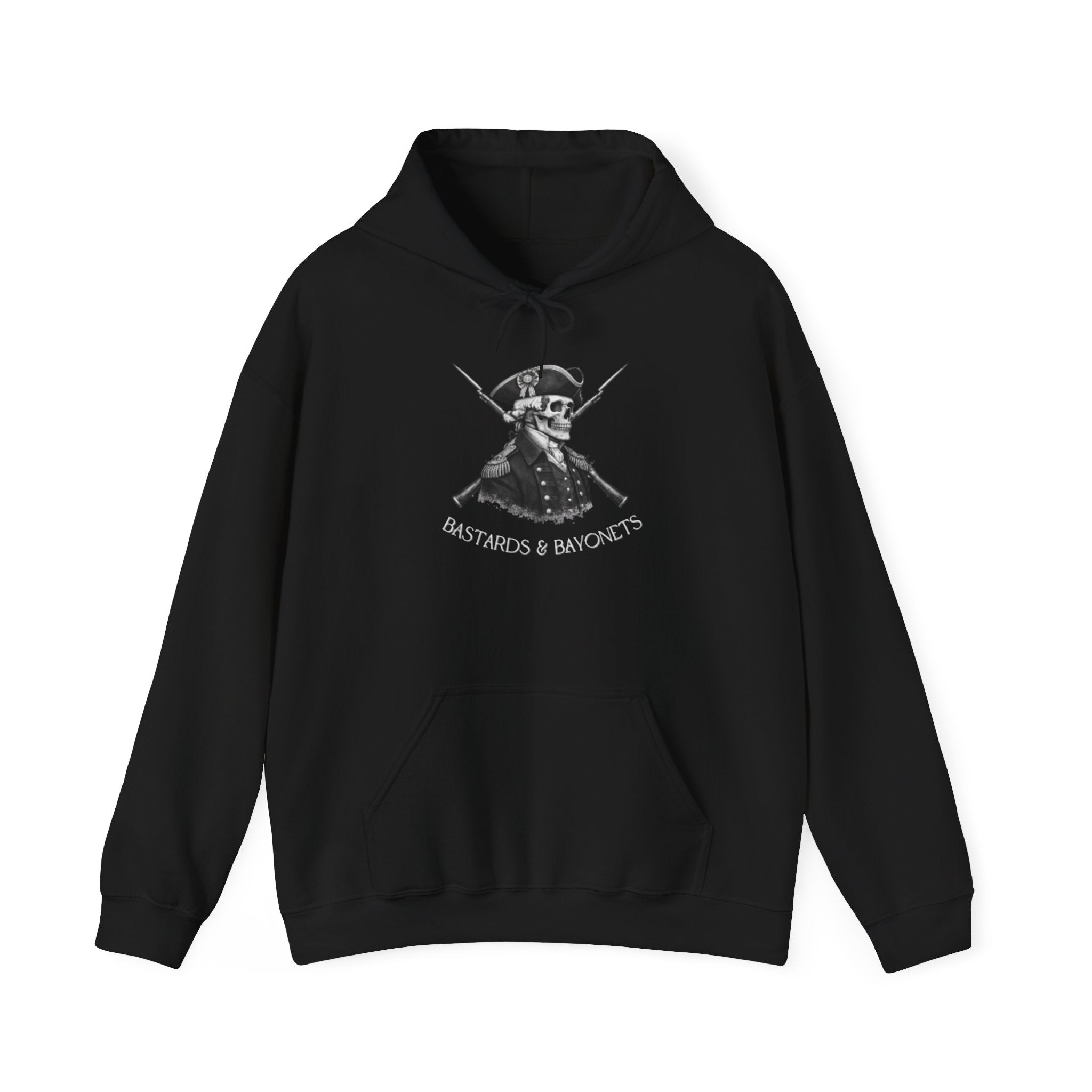 Hoodie — "Brothers, I Am a Warrior." George Washington Quote Pullover