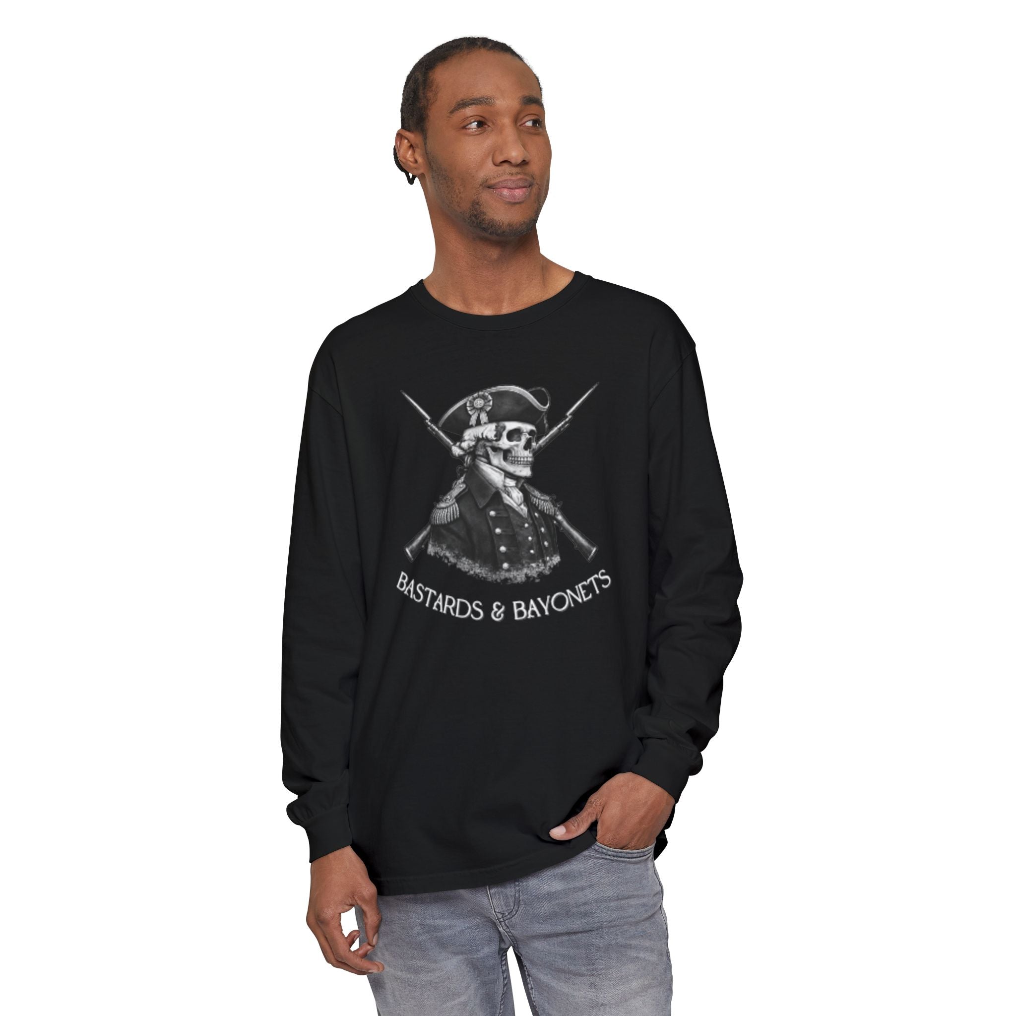 Long Sleeve T-Shirt — Patriotic Benjamin Franklin Rebellion Quote